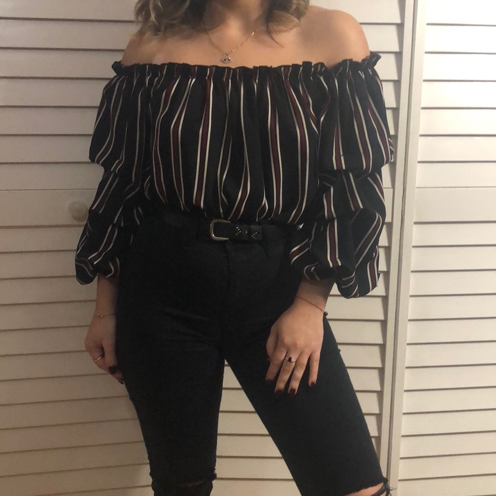 Boutique off the shoulder top